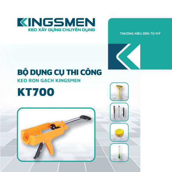 Bộ dụng cụ keo ron gạch KT700