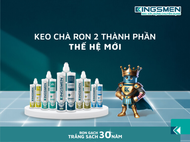 Keo chà ron hay còn gọi keo chít mạch là vật liệu quan trọng trong ốp lát gạch.