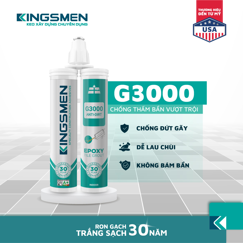 Kingsmen G3000 – Chống thấm bẩn vượt trội