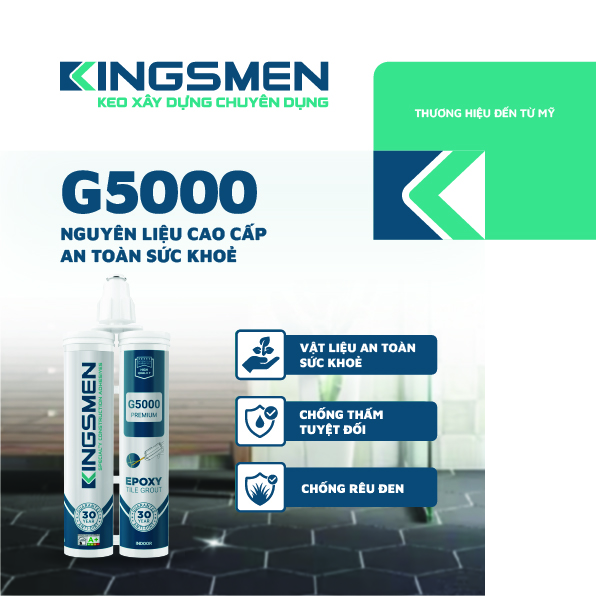 Kingsmen G5000 - Nguyên liệu cao cấp, đảm bảo an toàn cho sức khỏe