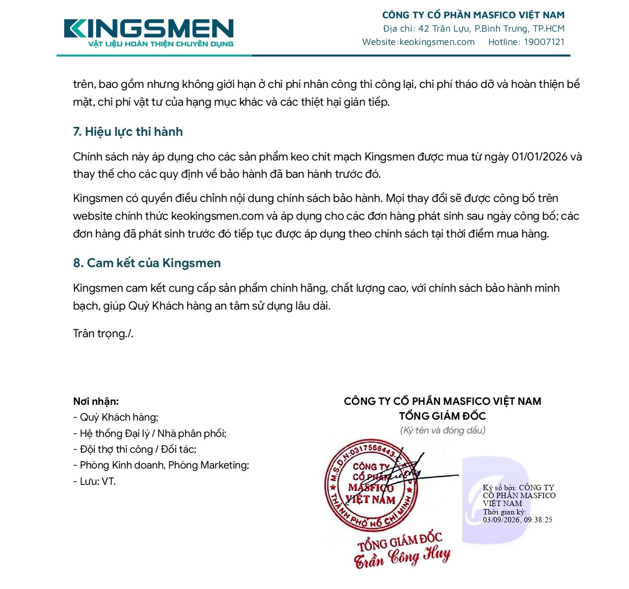 CHÍNH SÁCH BẢO HÀNH KEO CHÍT MẠCH KINGSMEN 5 Chinh-sach-bao-hanh-keo-chit-mach-kingsmen